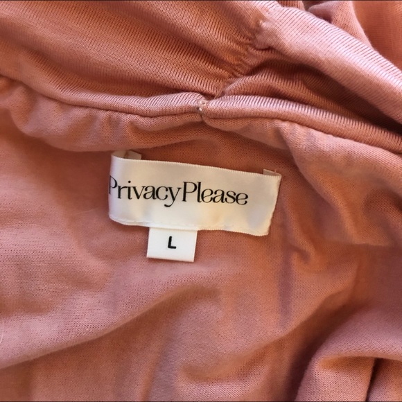 Privacy please revolve off shoulder dress NWT L - Picture 5 of 6